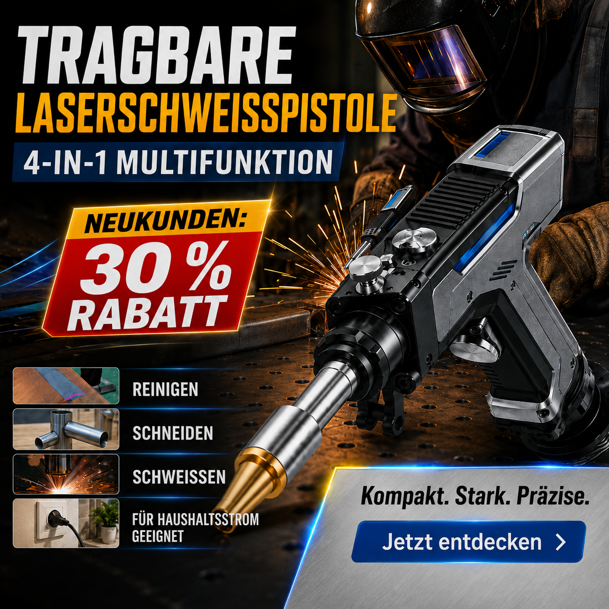 4-in-1 Laserschweißgerät